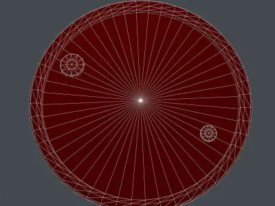 Flammable Barrel 3D model