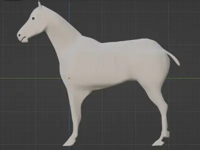 horse 3D model shop