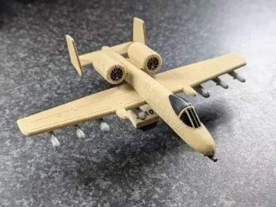 A10 Plane Kit Card 3D print model