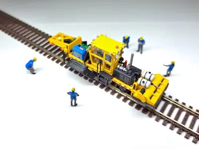 N Scale Ballast Regulator MOW 3D print model