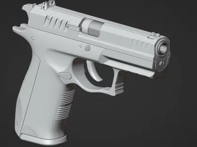 Fort-17  Low-poly 3D model