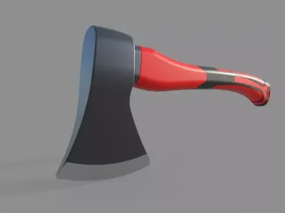 Axe M1 Low-poly 3D model