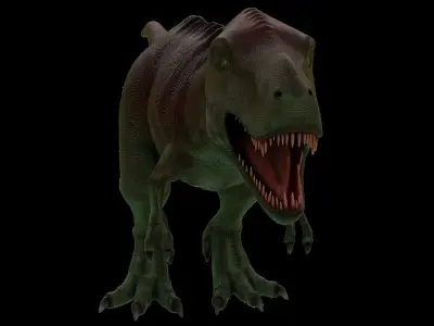 Tyrannosaurus Rex  Low-poly 3D model