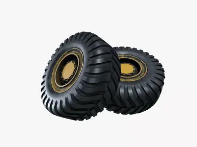Truck Tyre 3D model buy