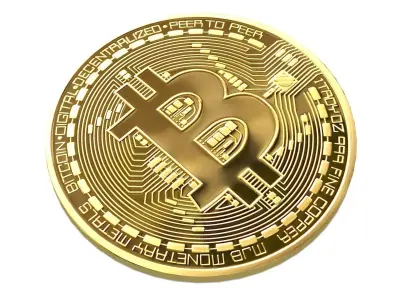 Bitcoin in 3D 3D model