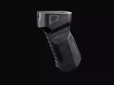Aeroknox Scorpius pistol grip AK 74 AKM Low-poly 3D model