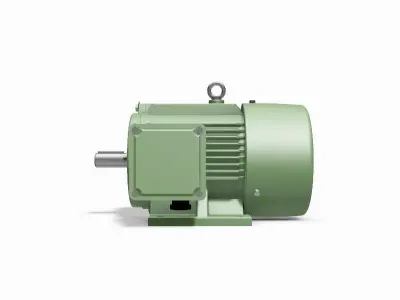 112M B3 Right IEC electric motor - 3D CAD model 3D model