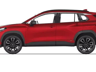 Toyota Corolla Cross 2026 3D model