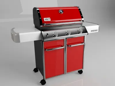 BBQ Genesis Weber 3D model