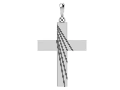 CROSS PENDANT CR133 3D print model