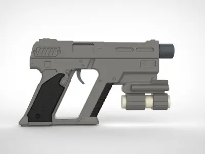 HELLDIVERS 2 - P-2 PEACEMAKER PISTOL - QUALITY 3D PRINT MODEL 3D print model
