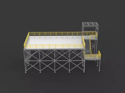 Mezzanine Flooring 3D model
