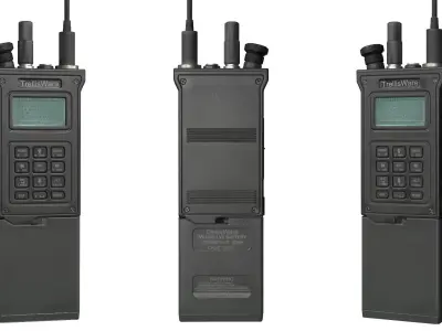 MILITARY Trellis Ware TW-950 TSM Radio Low-poly 3D model