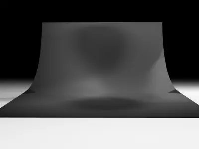 Skateboard Track - Vert Wall 3D model