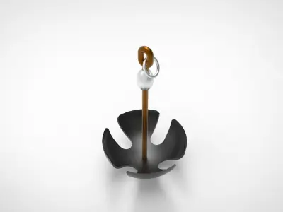 Mushroom Anchor 3D model