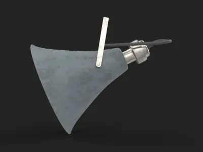 Old Military Speaker 3D model