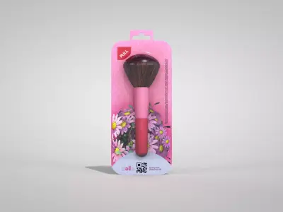 Card 01 Powder Brush 3D model