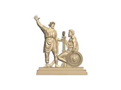 Warriors Free 3D print model