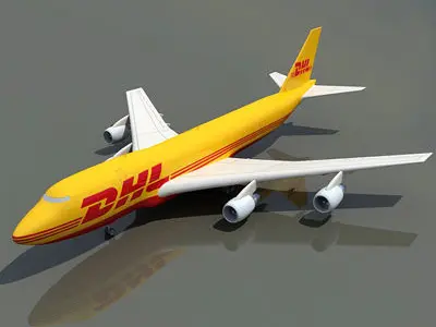 Boeing DHL 3D model