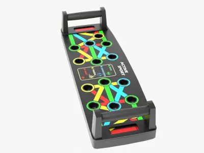 Push Up Board Low-poly 3D model