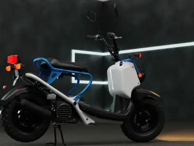 Honda Ruckus 2023 Model 3D model