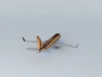 UpTheTerrain Airways Embraer ERJ 170 Free 3D model