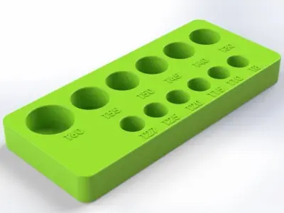 Torx Bit Socket Set T8-T60 3D print model