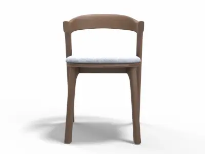 Modern Dining Table Low-poly 3D model