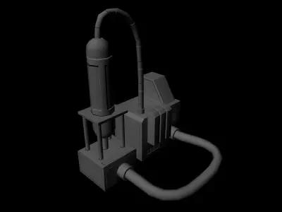 Sci-Fi Asset Low-poly 3D model purchase
