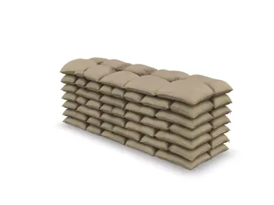  Bunker Props Kit  Low-poly 3D model