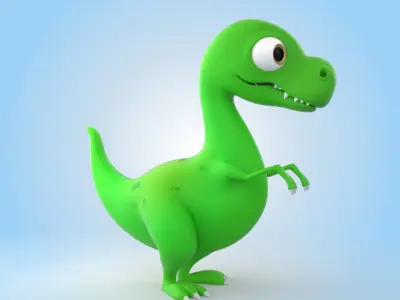 T-Rex dinosaur 3D model