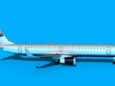 Embraer Emb-190 CIT 3D model