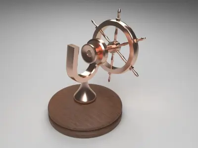 Nautical nutcracker 3D model