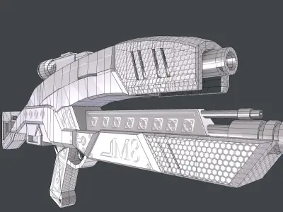 M-8 Avenger  Low-poly 3D model