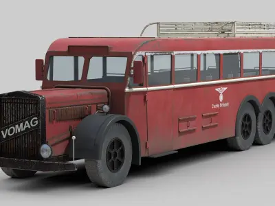 Vomag Omnibus 3D model