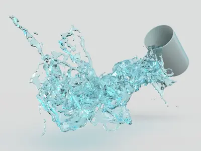 Water 3D model