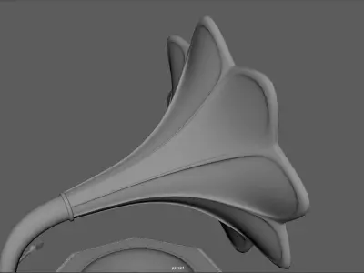 Bluetooth Gramophone 3D model