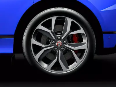 Jaguar I Pace EV400 ADW HSE 2019 wheel 3D model