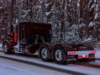 Peterbilt 379 COGA Edition  3D model