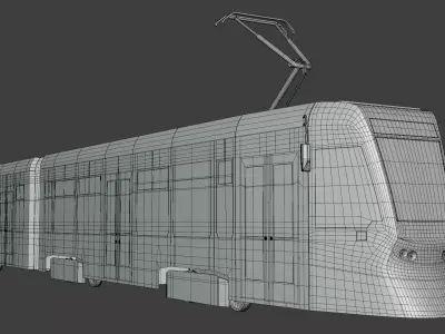 Tram Stadler 3D model