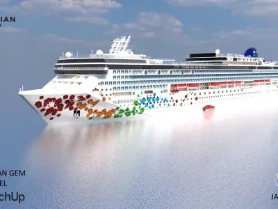 NORWEGIAN GEM 3D model