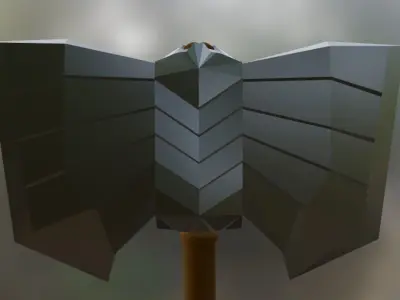 Blender Battle axe Free 3D model