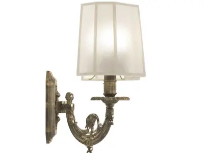 Arizzi 495 classic two arms  sconce 3D model
