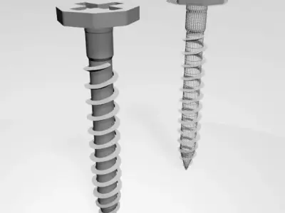 Drywall Screw 08 3D model