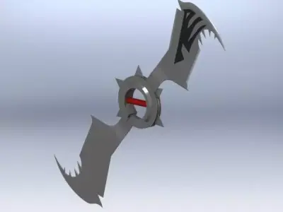 Draven ax Free 3D model