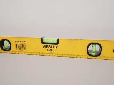 Spirit Level  Low-poly 3D model