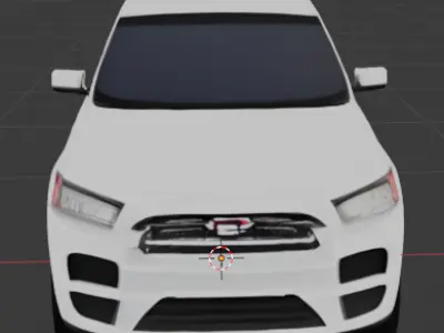 SUV Car  Low-poly 3D model