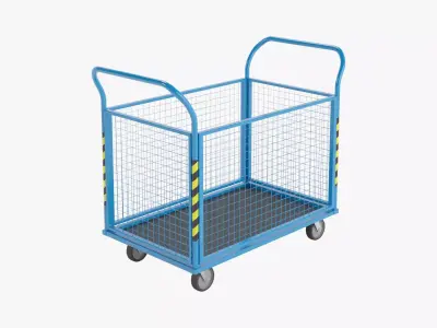 Transport Trolley 3D model by emodels3D