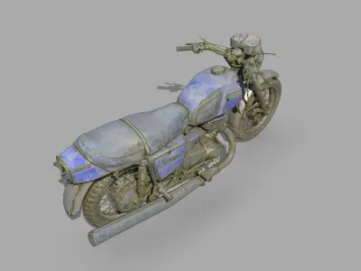 DirtyMorocycle motorcycle 3D model
