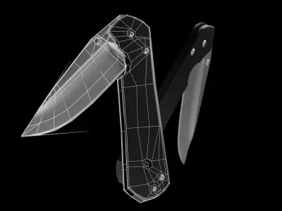 Pocket Knife 3D model